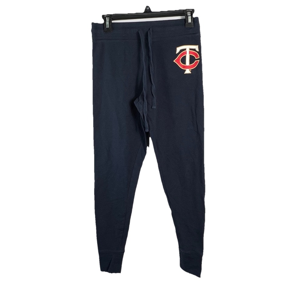 Campus Lifestyle Womens Size S‎ Minnesota Twins Navy Jogger Sweatpants